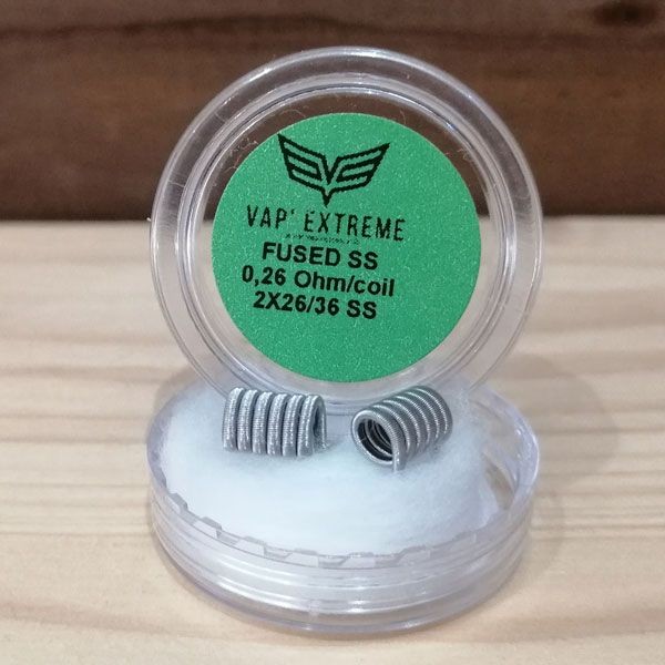Pack 2 Coils Fused Clapton SS - Vap'Extreme
