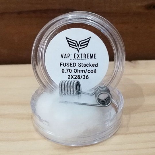 Pack 2 Coils Fused Stacked Kanthal - Vap'Extreme