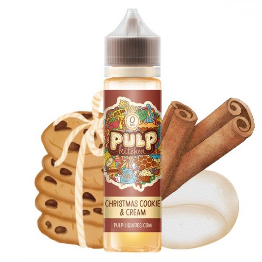 E-Liquide Christmas Cookie and Cream - 50 ml - Pulp ZHC
