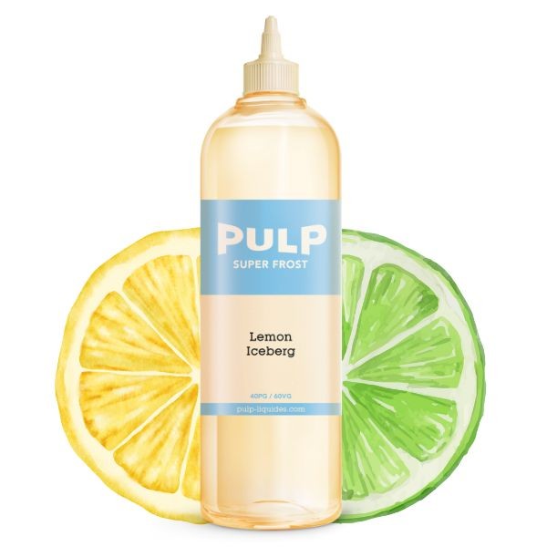 e-liquide Lemon Iceberg - Pulp XXL goût citron jaune et citron vert frais
