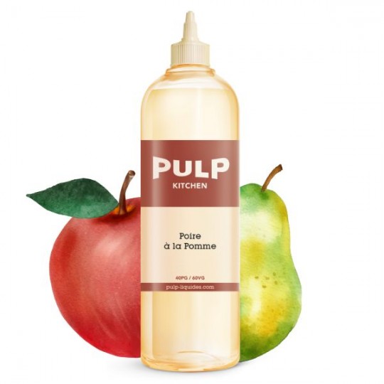 e-liquide Poire à la Pomme - Pulp XXL goût pomme et poire
