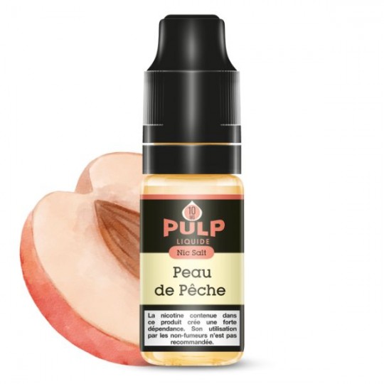 E-liquide Peau de Pêche - eLiquide PULP NS sel de nicotine 10ml