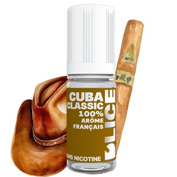 Tabac Cuba classic - Liquide Dlice