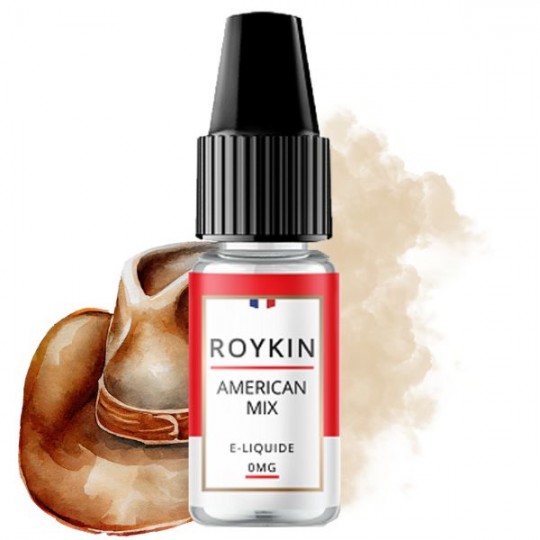 Tabac American Mix - E-Liquide Roykin 10ML
