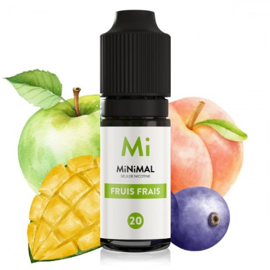 e-Liquide MiNiMaL Fruits Frais - Sels de Nicotine 10ML