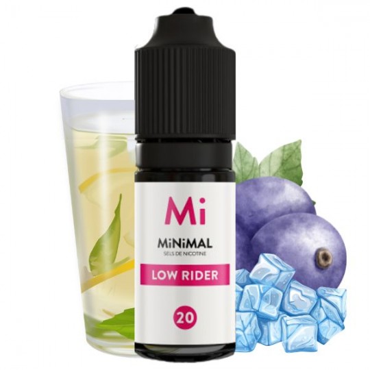 E-Liquide MiNiMaL Low Rider - Sels de Nicotine 10ml