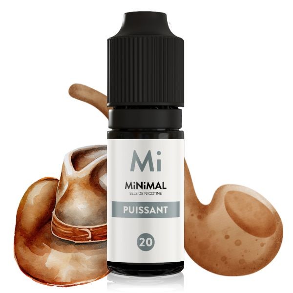 e-Liquide MiNiMaL Puissant - Sels de Nicotine 10ML