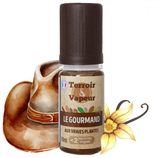 E-Liquide Gourmand par Terroir et Vapeur Tabac Macérat 10ml