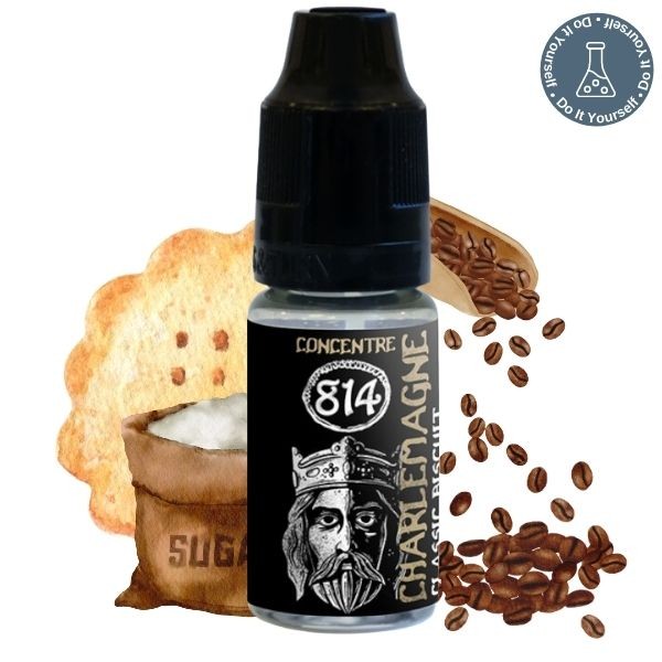 Arôme DIY Charlemagne - Arôme 814 - Goût tabac café biscuit