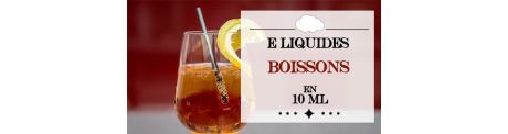 E-Liquides Boissons 10 ml