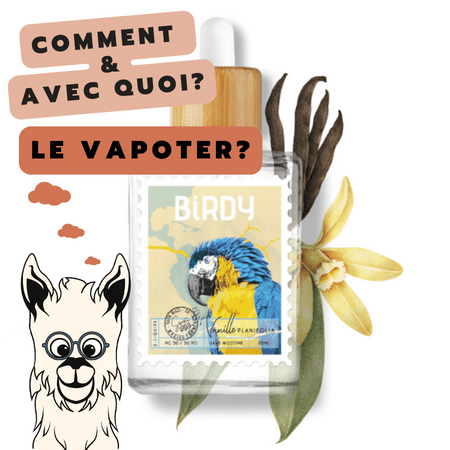 e-liquide BIRDY VAPE Vanille Planifolia VAPOTER
