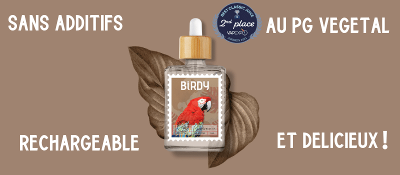 e-liquide birdy vape Classic Rustica