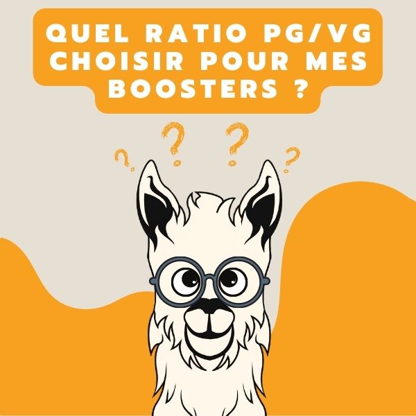 E-LIQUIDE CHOISIR RATIO PG VG BOOSTER NICOTINER