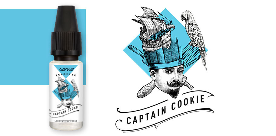 e-liquide sense insolite Captain Cookie 10ml