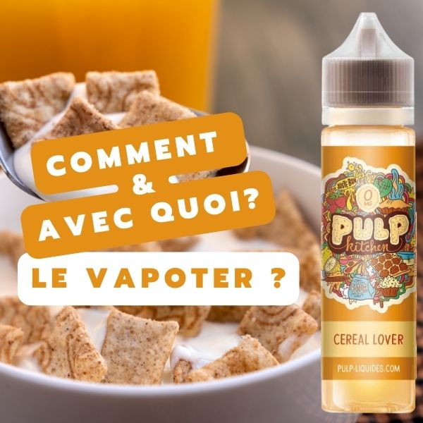 E-LIQUIDE PULP CEREAL LOVER 50ML NICOTINER