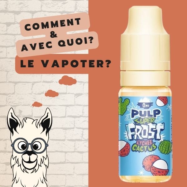 E-LIQUIDE PULP FROST AND FURIOUS LYCHEE CACTUS 10ML VAPOTER
