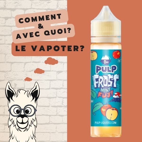 E-LIQUIDE PULP FROST AND FURIOUS MINT FUJI 50ML NICOTINER