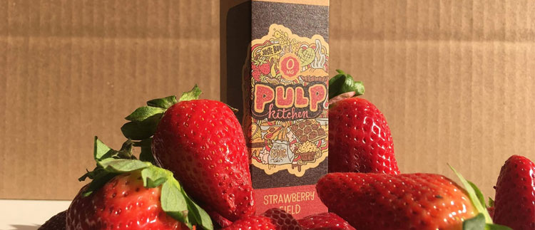 e-liquide pulp kitchen Strawberry Field 50ml