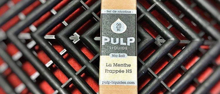 e-liquide pulp Menthe Frappée Sels de nicotine 10ml