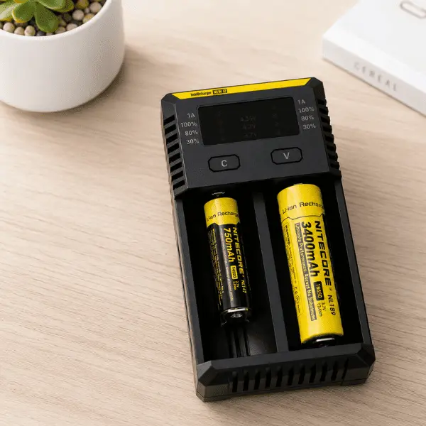 chargeur NITECORE I2 2 ACCUS chargeur NITECORE I2 2 ACCUS