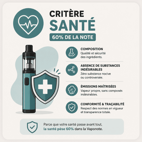 e-LIQUIDE ET SANTE VAPO NOTE e-LIQUIDE ET SANTE VAPO NOTE