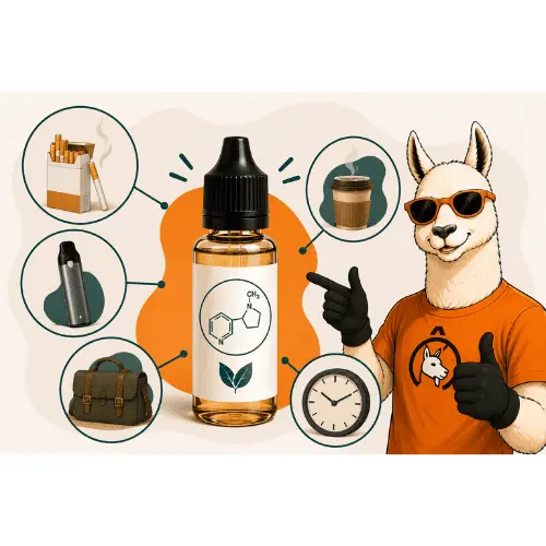 E-LIQUIDE SELS DE NICOTINE QUEL VAPOTEUR