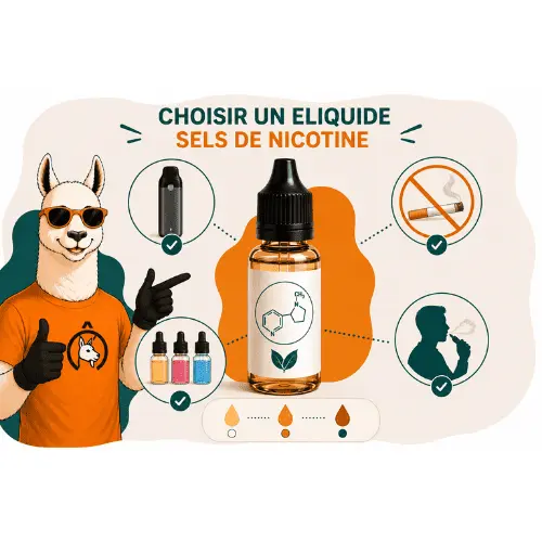 SELS DE NICOTINE QUELS ELIQUIDES CHOISIR