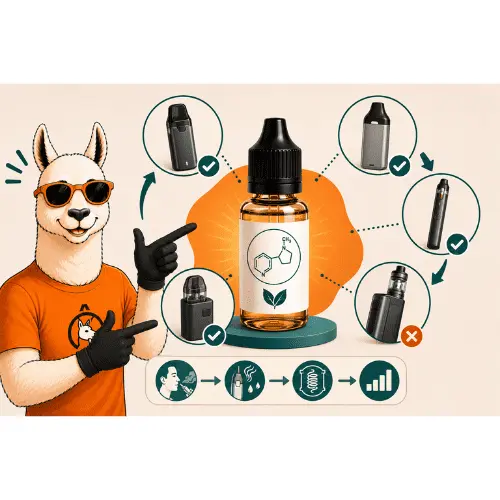 CIGARETTE ELECTRONIQUE POUR SELS DE NICOTINE