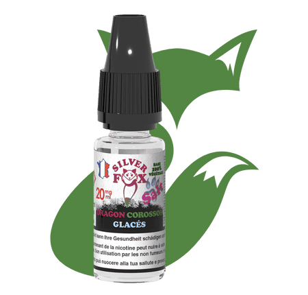 E-LIQUIDE DRAGON COROSSOL GLACE SILVER FOX
