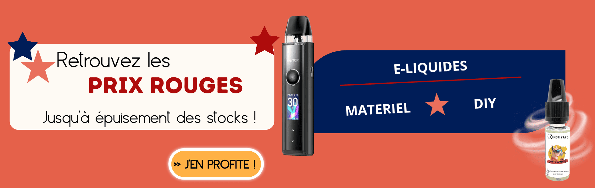 SOLDES CIGARETTES ELECTRONIQUES
