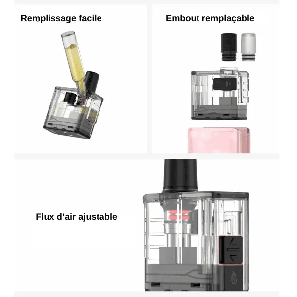 VAPORESSO APEX POD AVANTAGES VAPORESSO APEX POD AVANTAGES