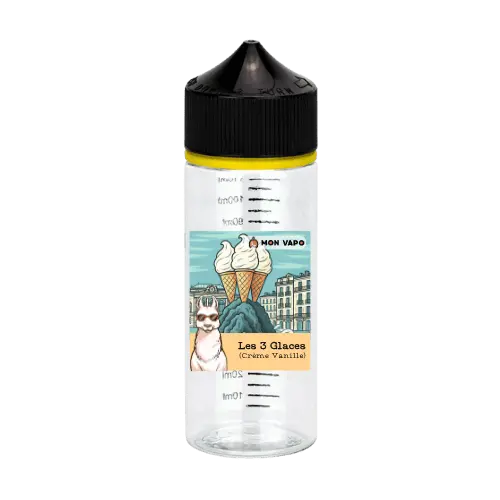 E-LIQUIDE MONTPELLIER LES 3 GLACES VANILLE