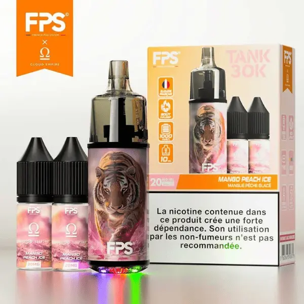 KIT PUFF 30K FPS MANGO PEACH KIT PUFF 30K FPS MANGO PEACH