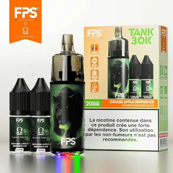 KIT MAXI PUFF FPS ORANGE APPLE BERRIES 20MG KIT MAXI PUFF FPS ORANGE APPLE BERRIES 20MG