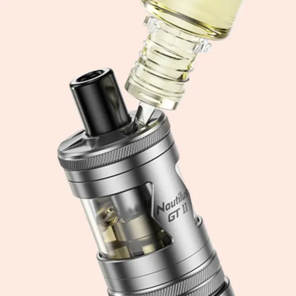 CIGARETTE ZELOS X80 ASPIRE  REMPLISSAGE NAUTILUS GT2