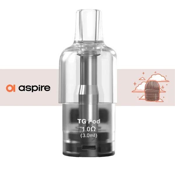 CARTOUCHE TG POD POUR CYBER G ASPIRE CARTOUCHE TG POD POUR CYBER G ASPIRE