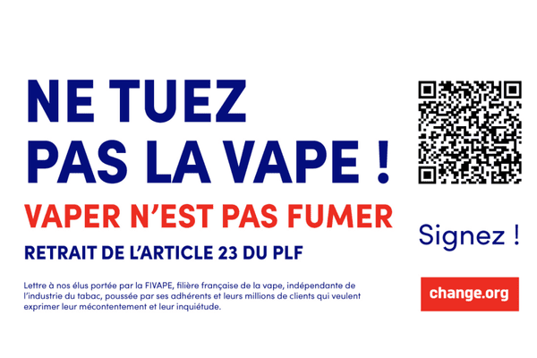 PETITION VAPE TAXE