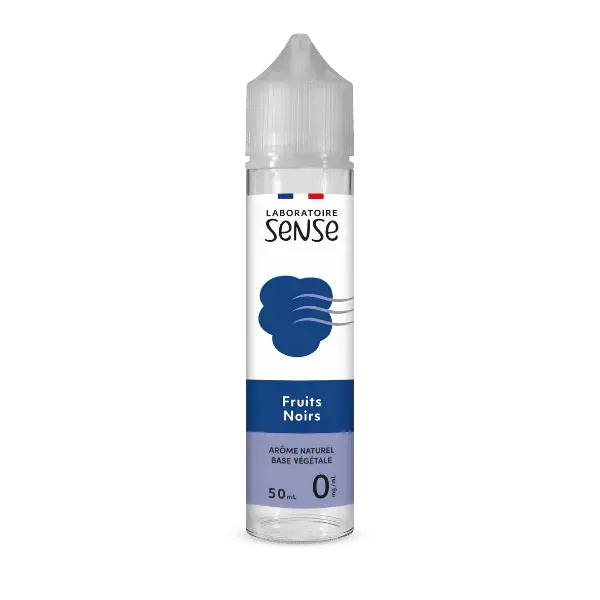 E-LIQUIDE SENSE FRUITS NOIRS 50 ML