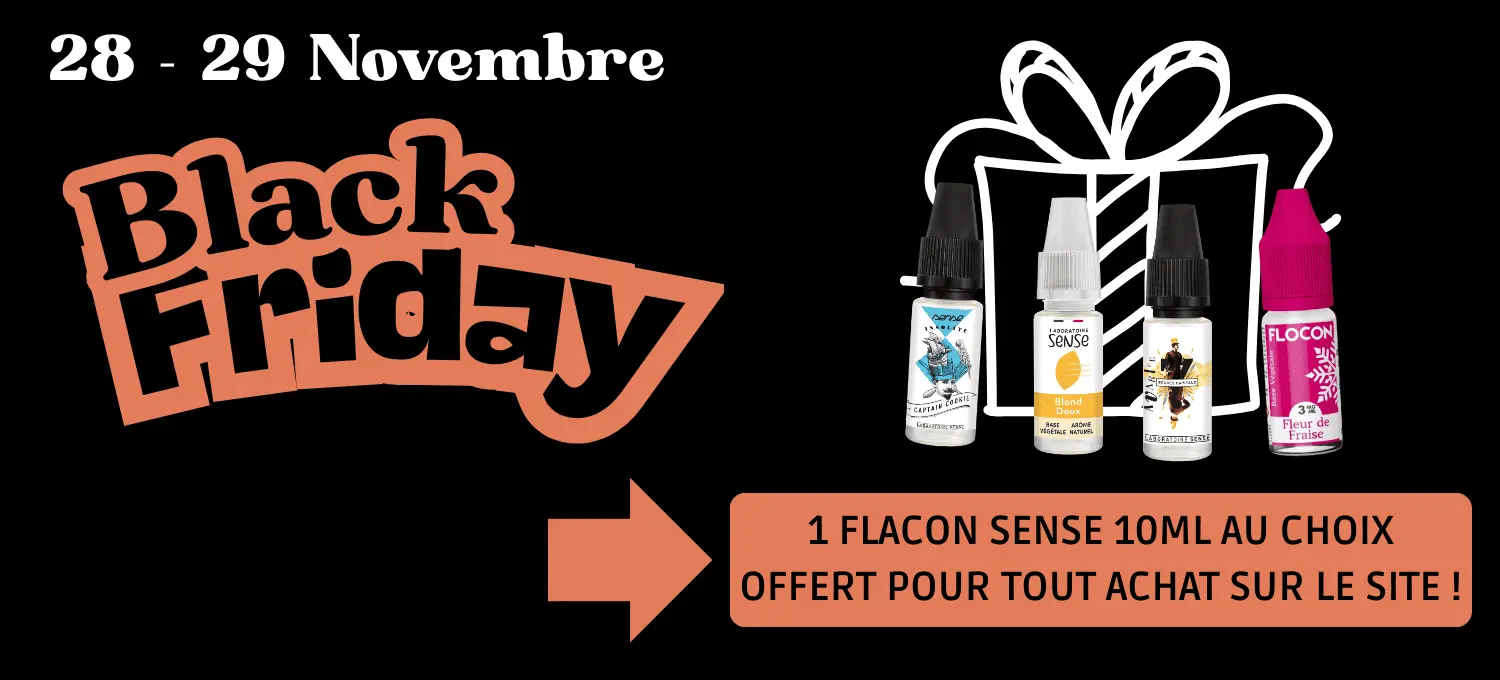 black friday cigarette électronique
