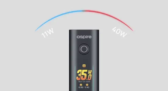 POD FLUFFI PRO ASPIRE PUISSANCE 40W