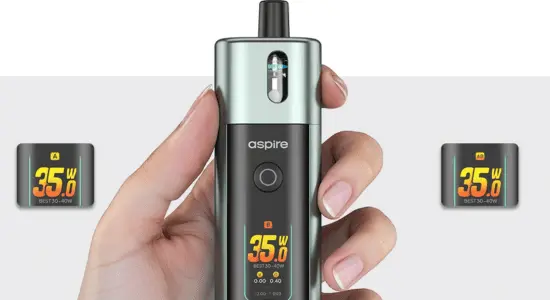 POD FLUFFI PRO ASPIRE MODE DE VAPOTAGE