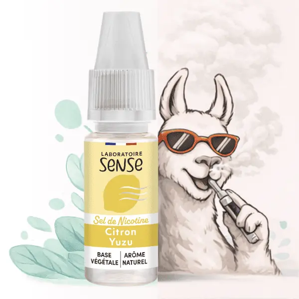 LIQUIDE SELS DE NICOTINE SENSE CITRON YUZU