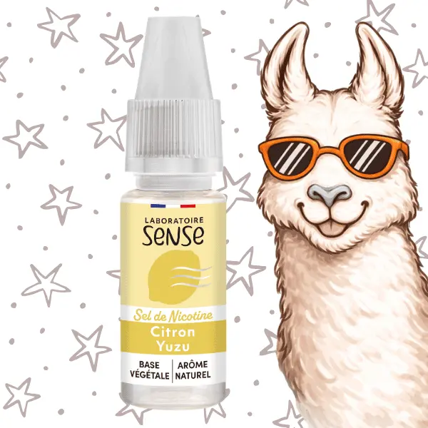 SELS DE NICOTINE CITRON YUZU SENSE LABORATOIRE