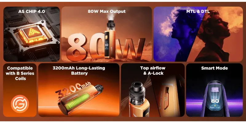 KIT POD E-CIGARETTE FORCE GEEKVAPE