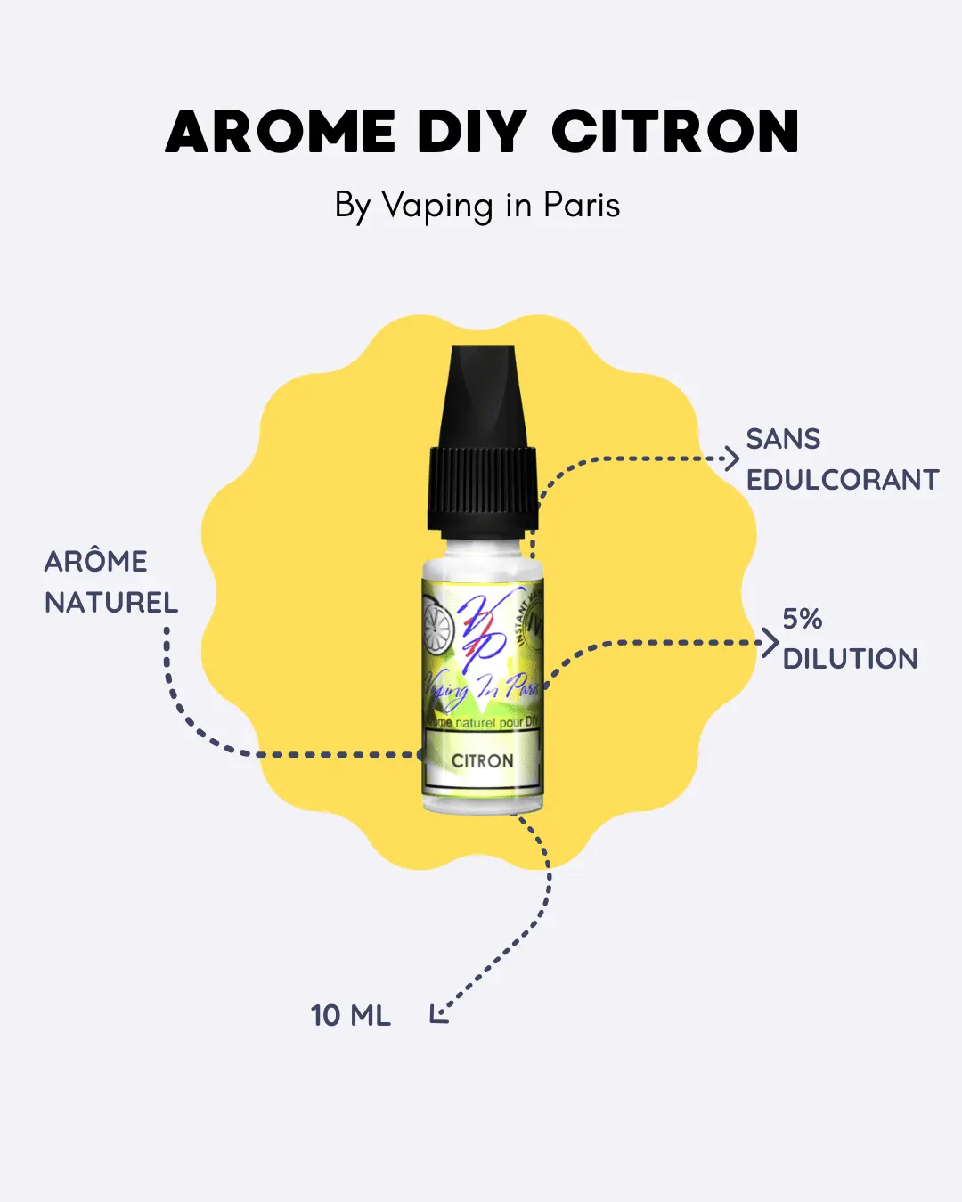 AROME DIY CONCENTRE CITRON VAPING IN PARIS