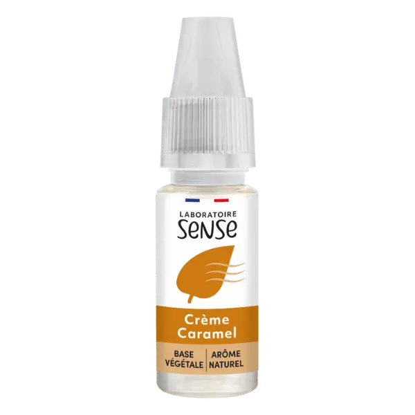 E-Liquide Crème Caramel - Laboratoire SENSE
