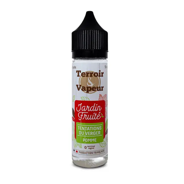 E-Liquide Tentation du Verger 50ml - Terroir et Vapeur