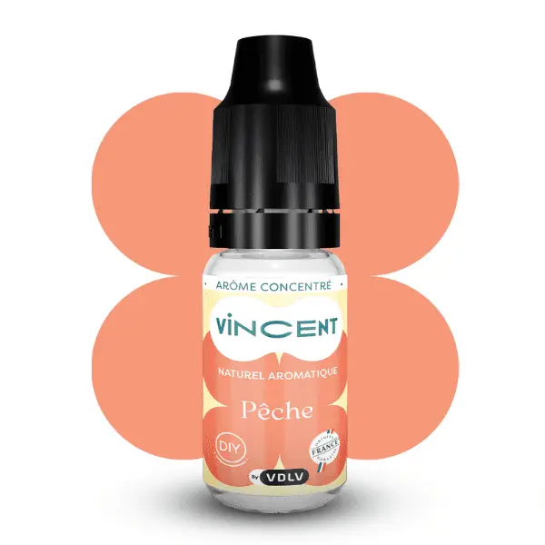 DIY Pêche - Arôme Concentré 10 ml - Vincent VDLV