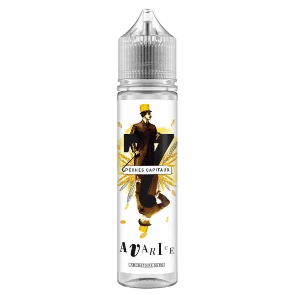 E-Liquide Avarice 50ml - 7 Péchés - Laboratoire SENSE