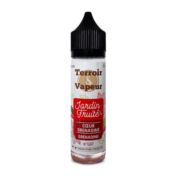 E-Liquide Coeur Grenadine 50ml - Terroir & Vapeur